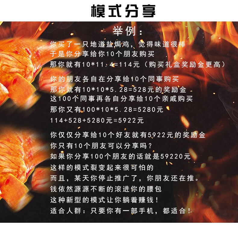 客家盐焗鸡招合伙人 躺着赚钱 月入过万