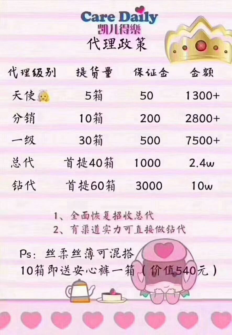 凯尔得乐尿不湿招代理