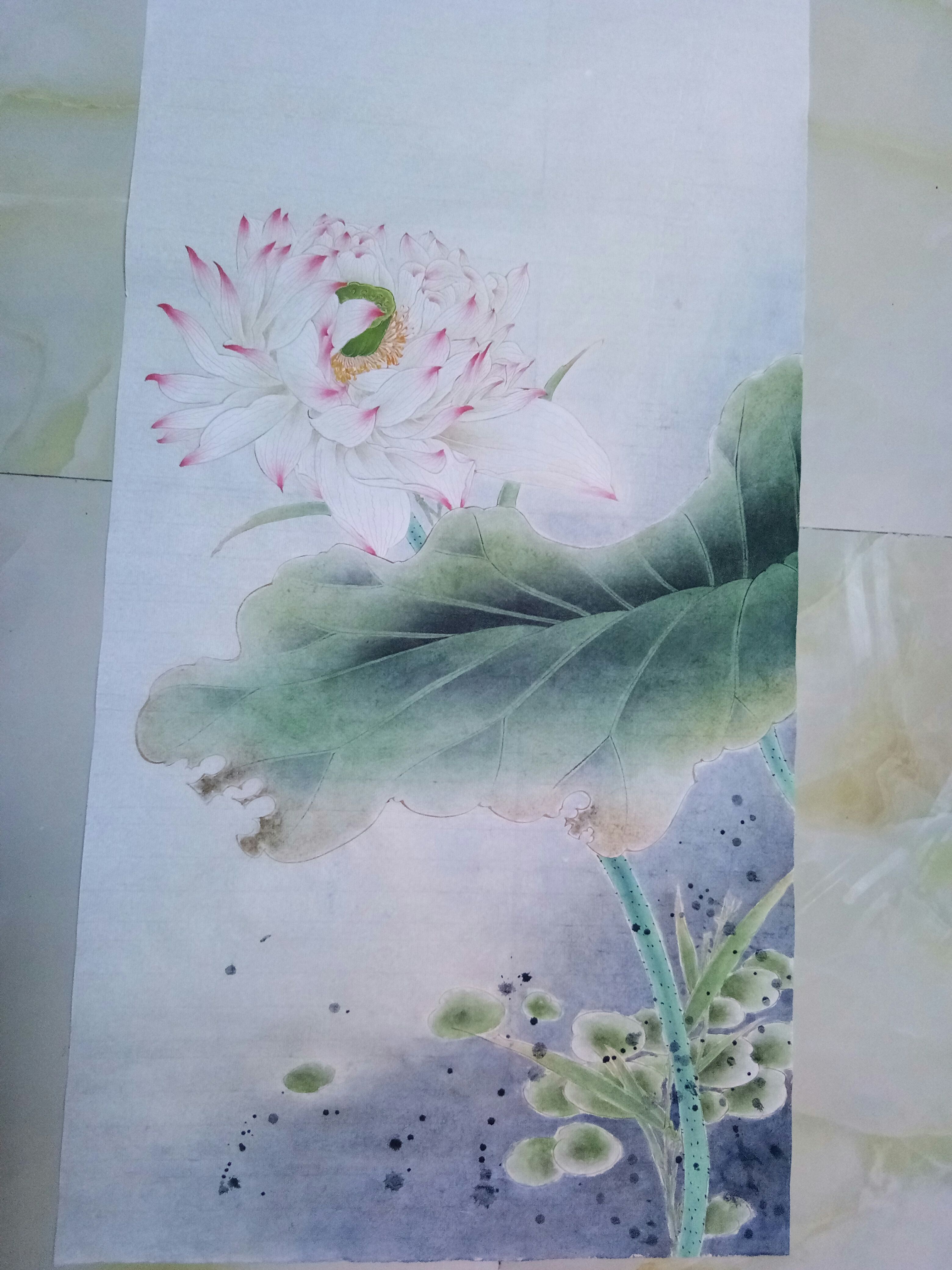 纯手工,工笔画 可定制 放在书房卧室的最佳选择