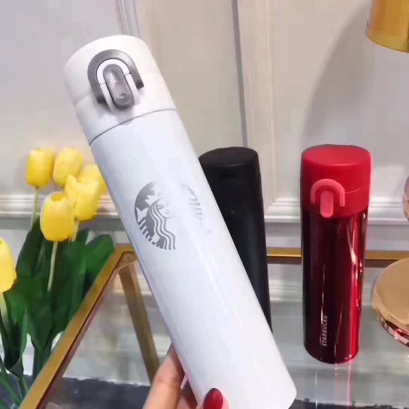 星巴克时尚不锈钢水杯