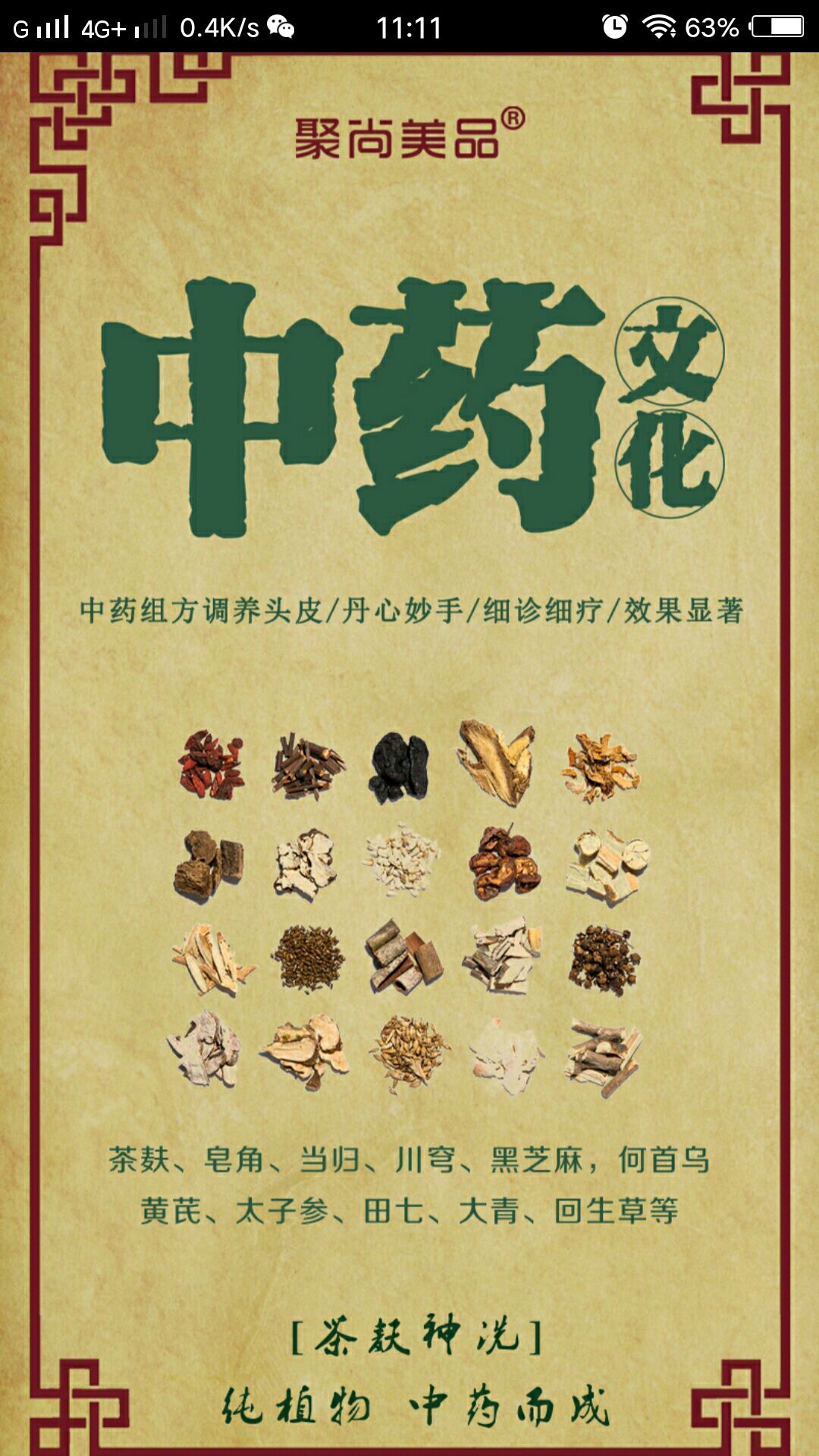 茶麸神洗 白发变成黑发 一款纯中药和植物合成 没有副作用