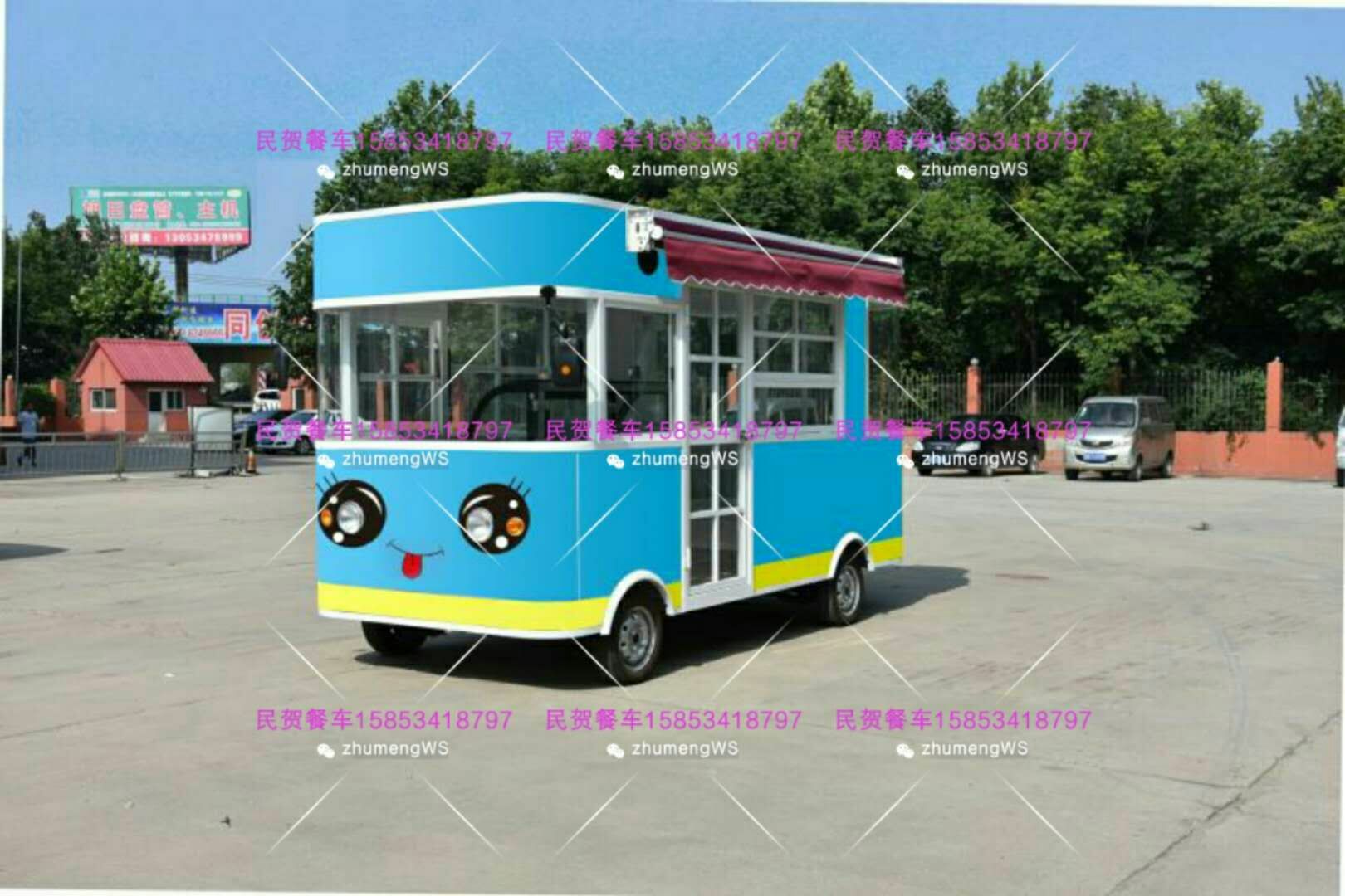 移动美食小吃车 厂家直销 诚招全国各地代理