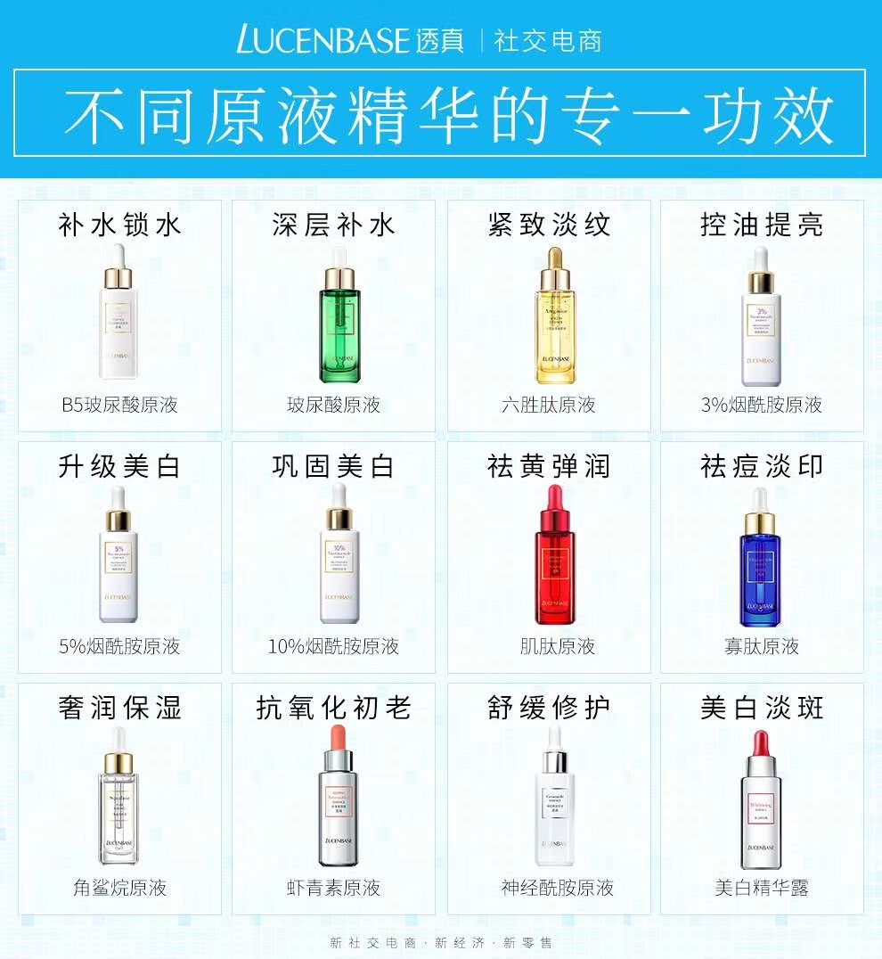 透真护肤品牌，免费代理，一件代发，11年专注有效成分