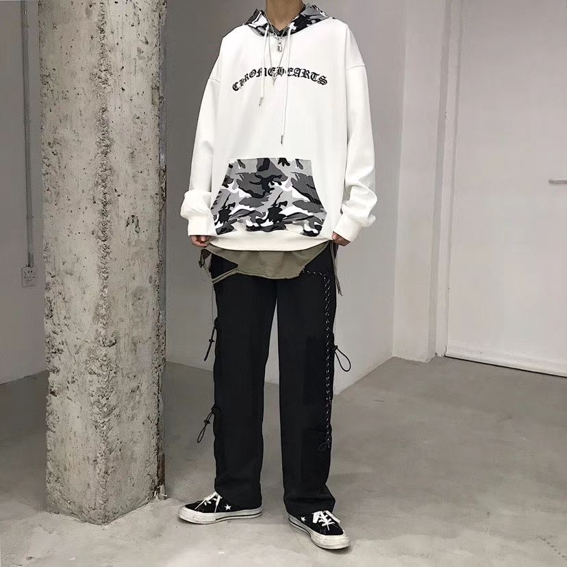 chromehearts克罗心连帽卫衣