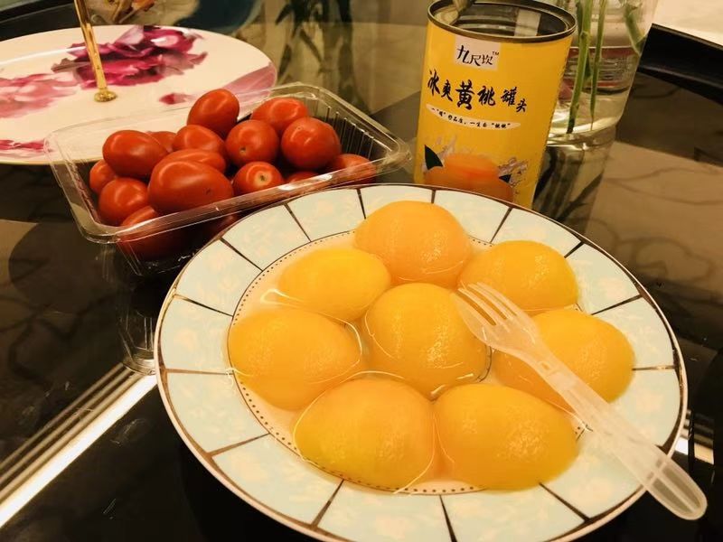 冰爽黄桃罐头 铁、钙成份较高 含有大量的微量元素