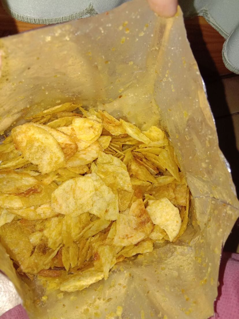热卖的网红薯片