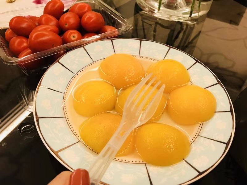 冰爽黄桃罐头 铁、钙成份较高 含有大量的微量元素
