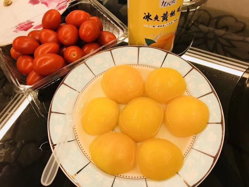 冰爽黄桃罐头 铁、钙成份较高 含有大量的微量元素