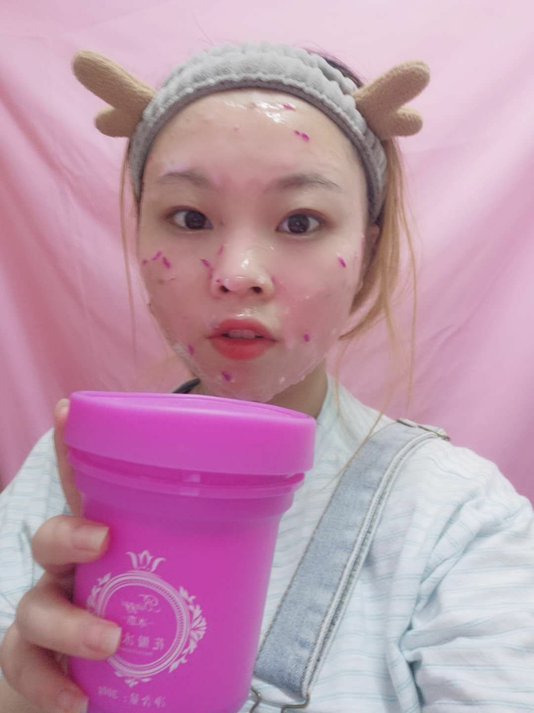 冰亦花瓣面膜。孕妇男女老少都在用