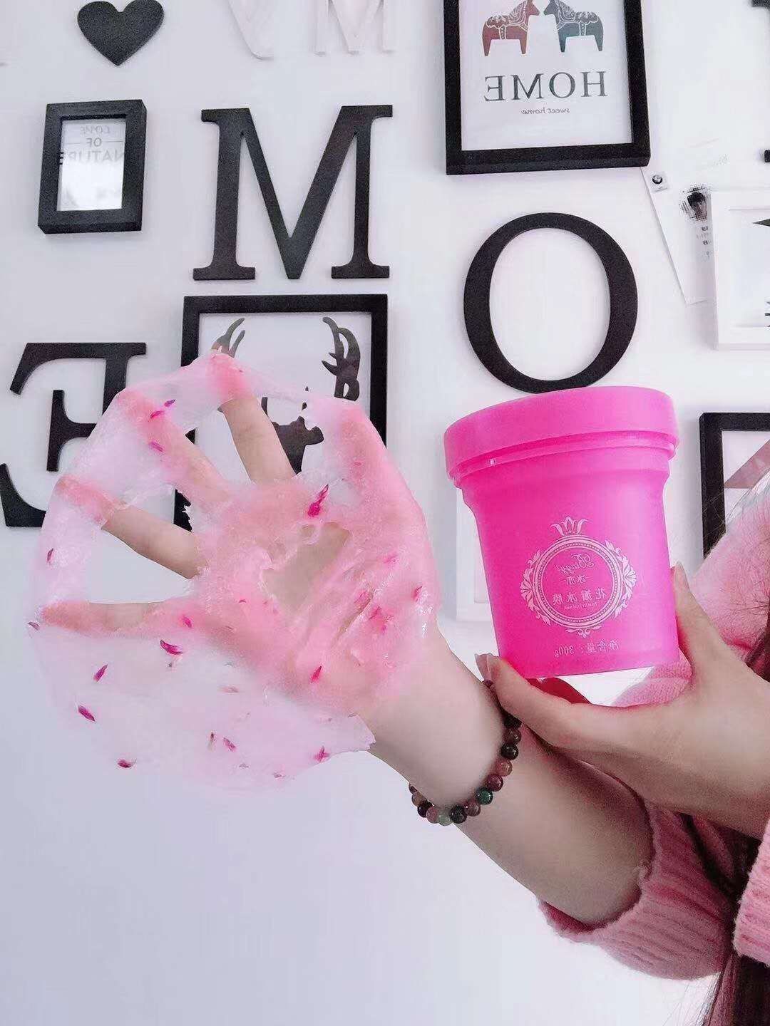 网红花瓣面膜！补水，美白，祛痘，控油。去红血丝！