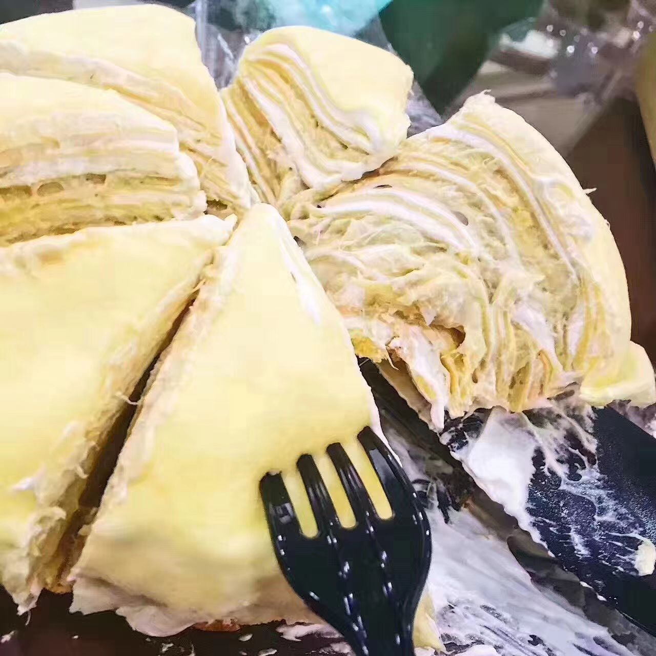 华安巧师傅千层蛋糕 30年的品牌 各大网红都在推荐的食物