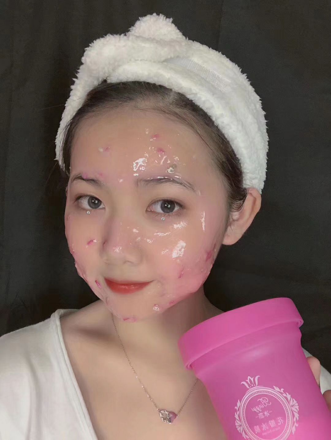 ❤️想美白补水看这里冰亦花瓣面膜