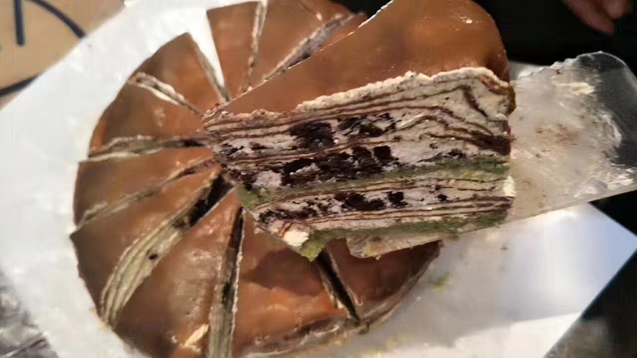 华安巧师傅千层蛋糕 30年的品牌 各大网红都在推荐的食物