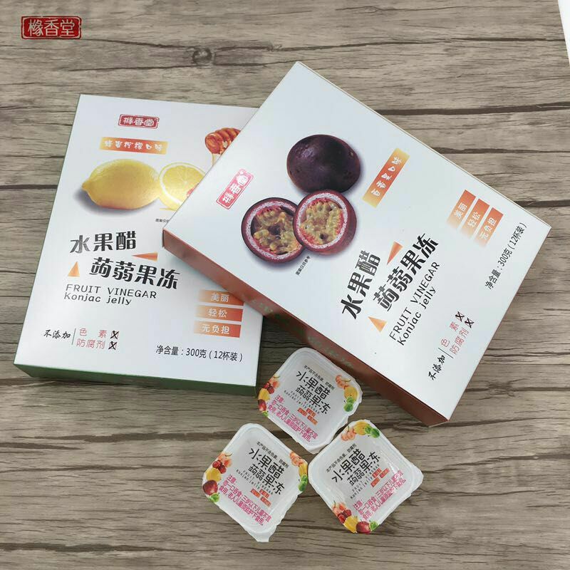 红枣黑糖姜茶＋水果醋蒟蒻果冻 招代理