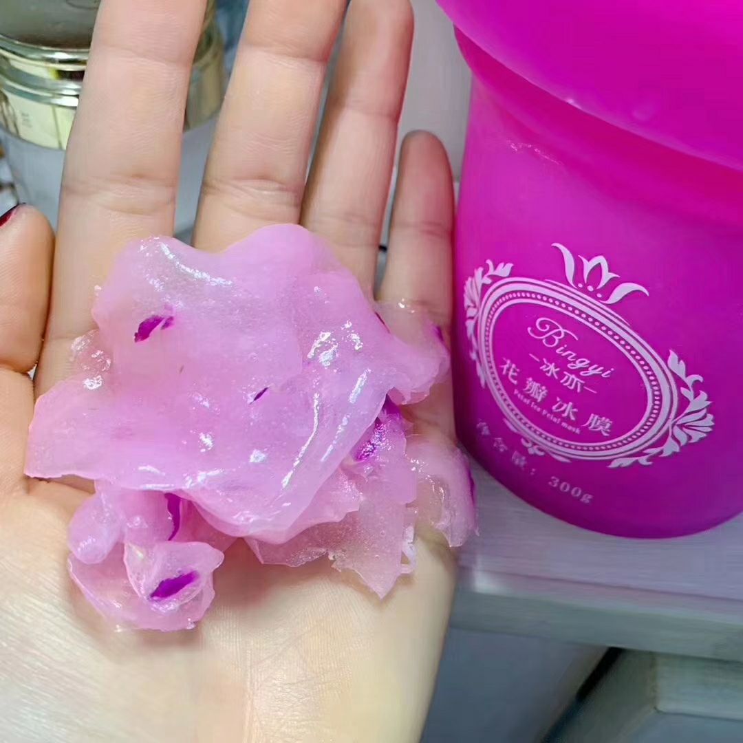 可以吃的花瓣面膜