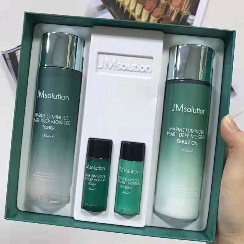 韩国JM solution蜂蜜水光水乳套盒 补水保湿滋润抗皱