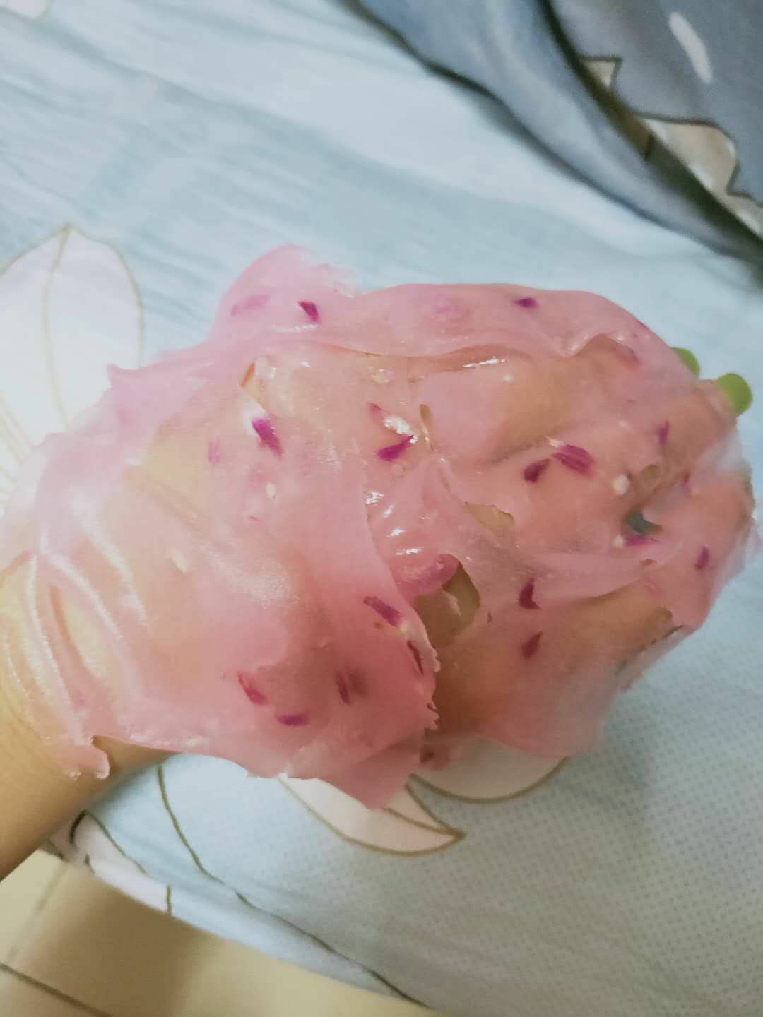 冰亦花瓣面膜。孕妇男女老少都在用