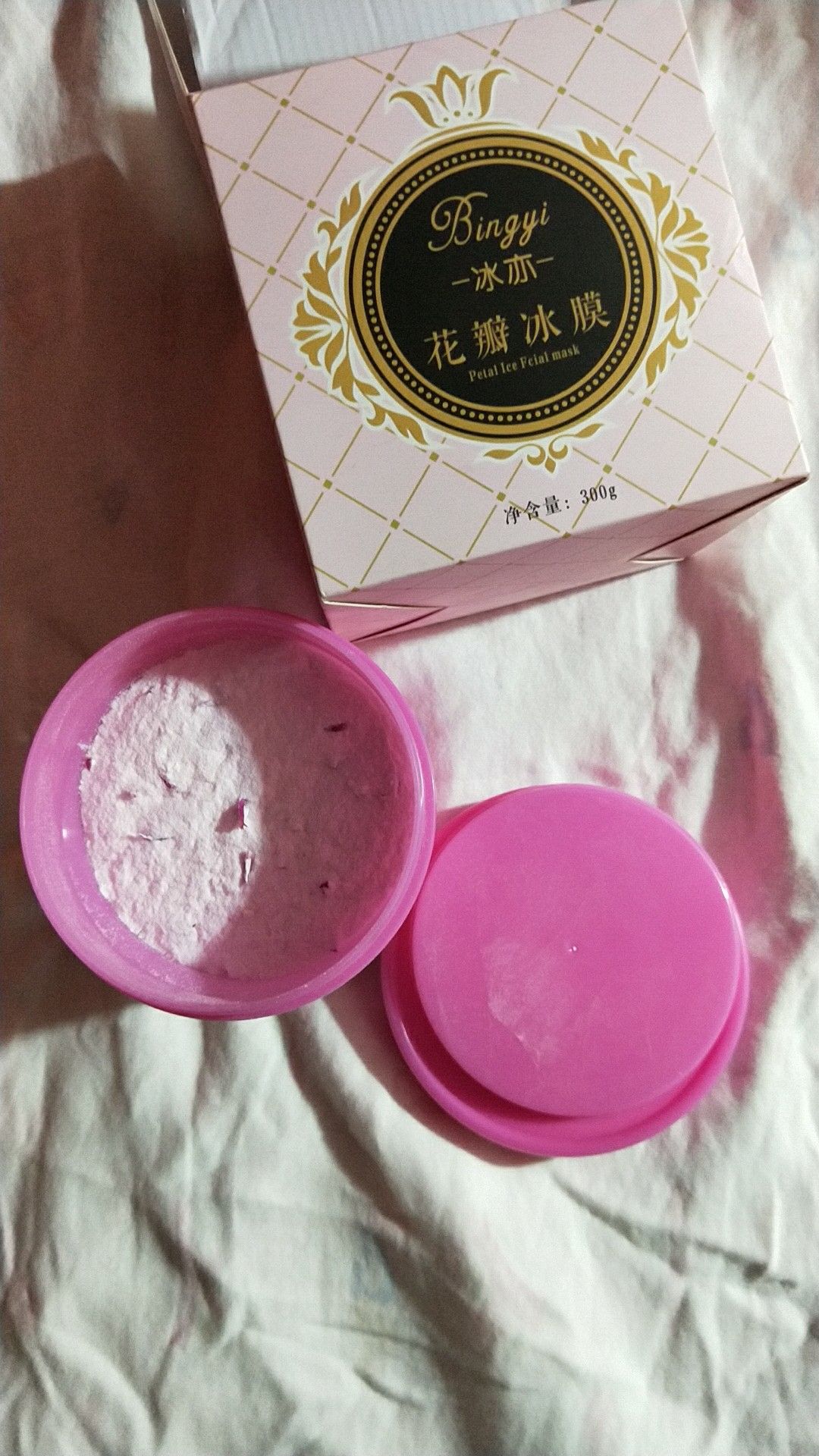 可以吃的花瓣面膜