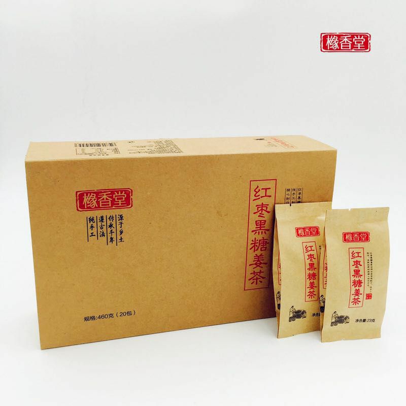 红枣黑糖姜茶＋水果醋蒟蒻果冻 招代理