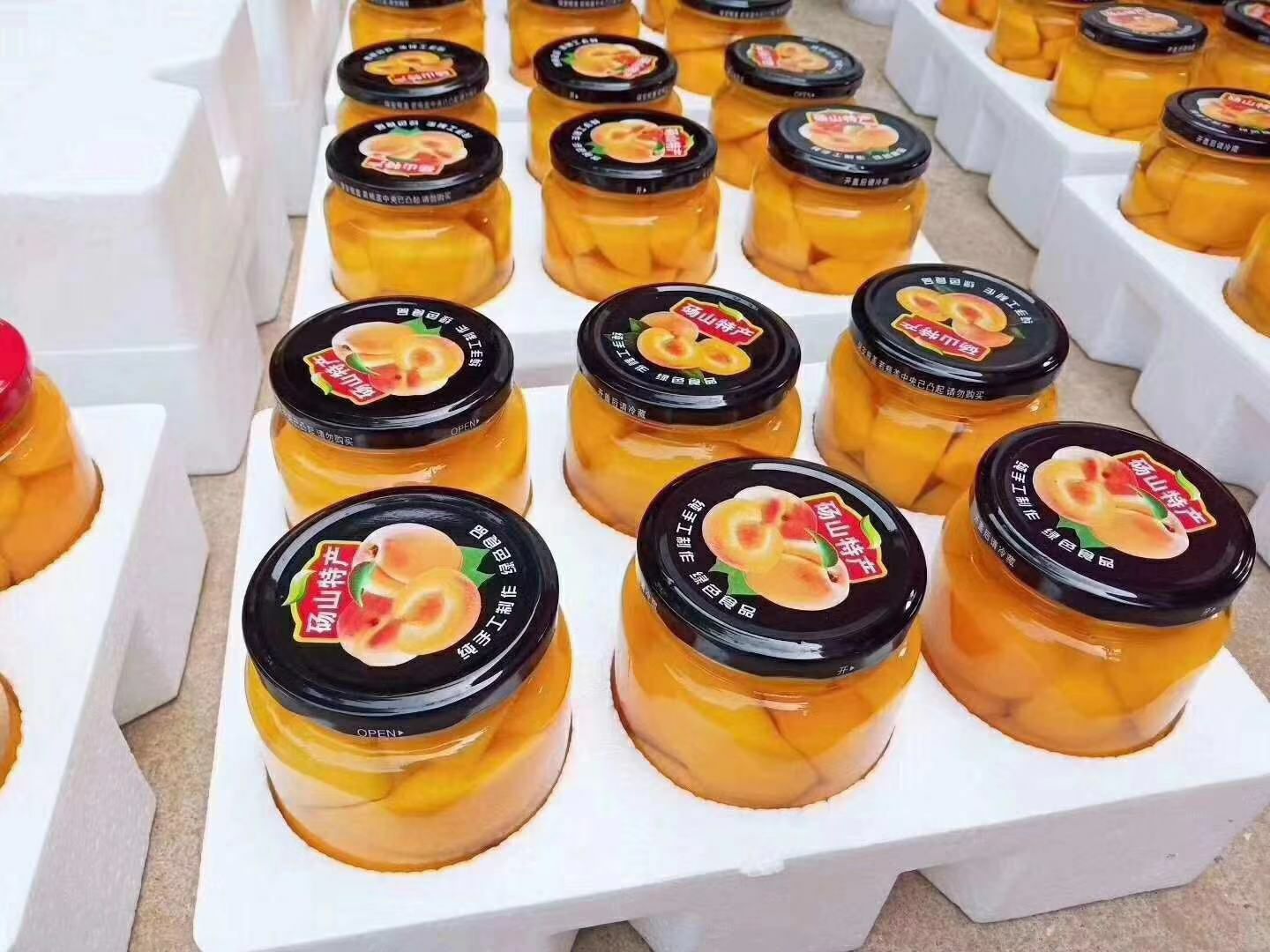 砀山特产黄桃罐头  无任何添加剂 招代理
