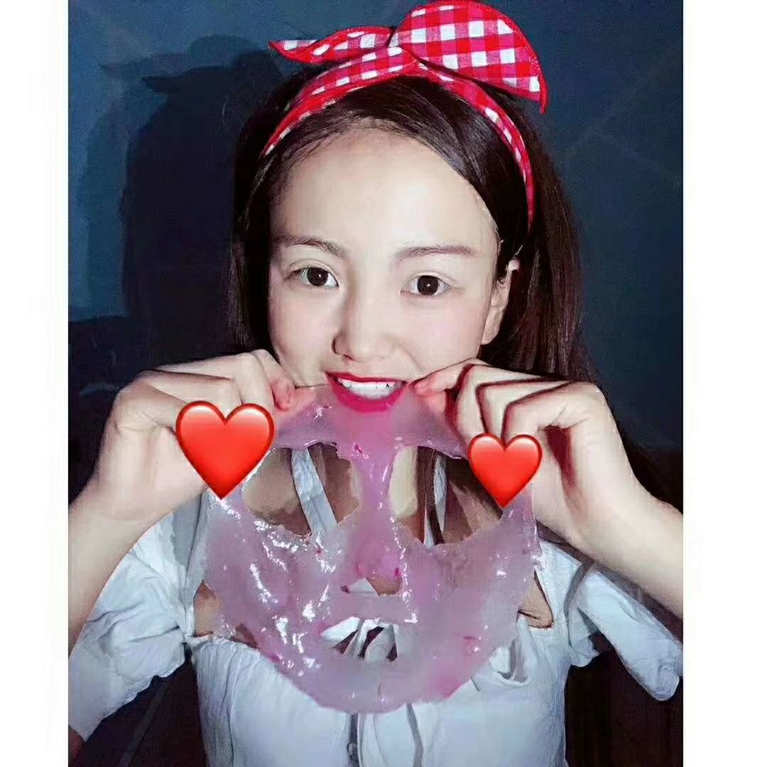 花瓣冰膜一桶可以用30多次，祛痘 补水 美白 效果超级不错