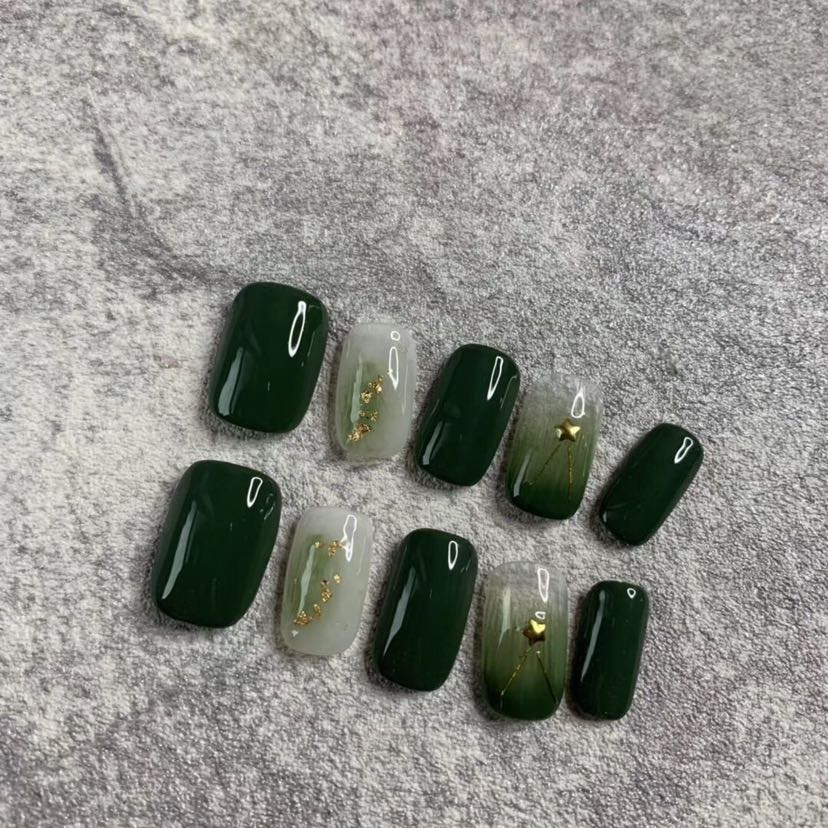穿戴美甲15起 跟美甲店做的一模一样