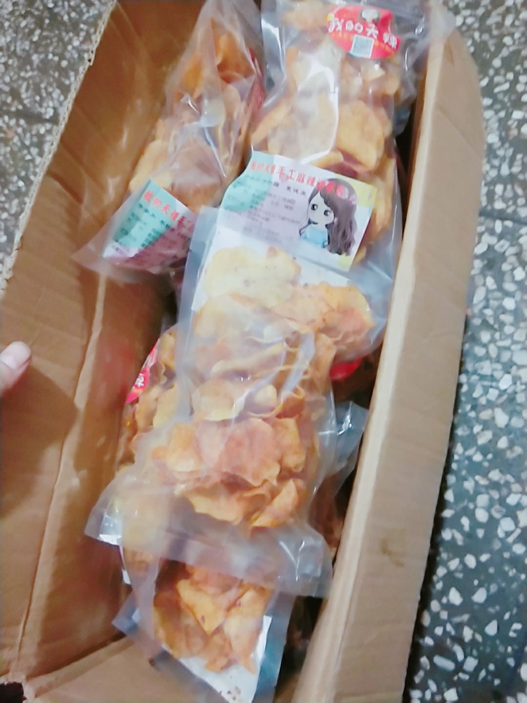 无添加，用心制作，香脆麻辣土豆丝