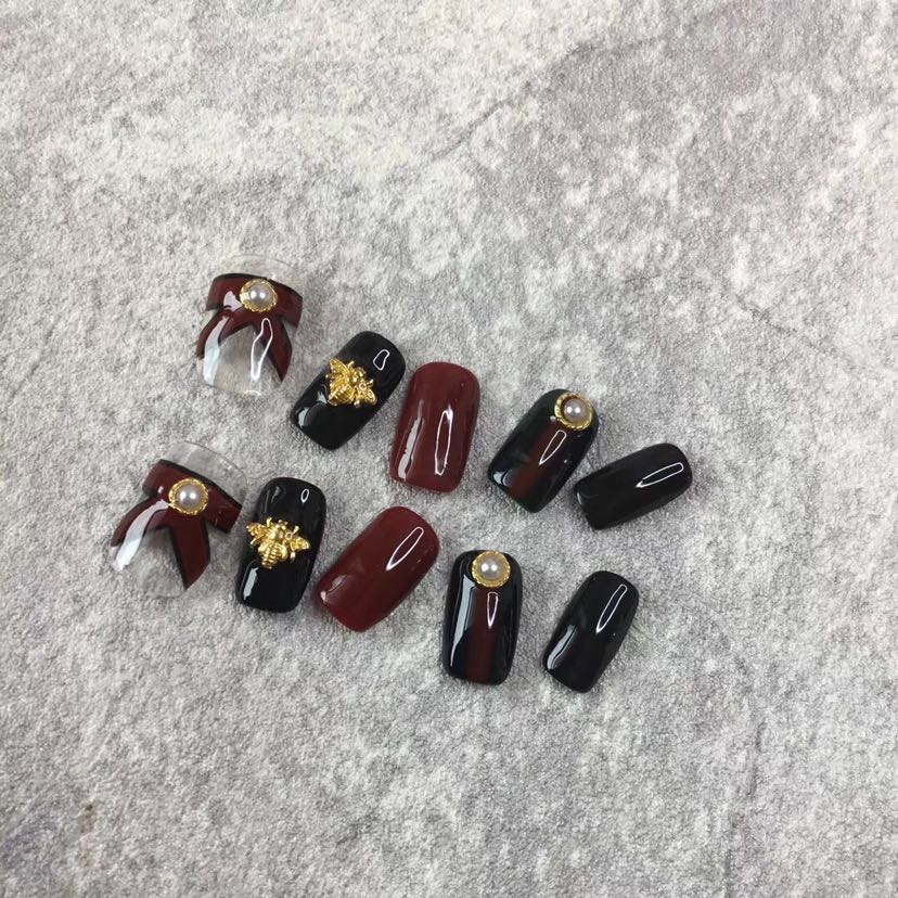 穿戴美甲15起 跟美甲店做的一模一样