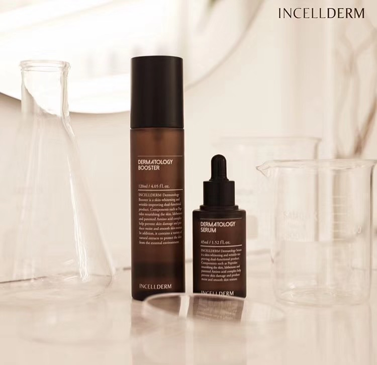 韩国正品伊秀美化妆品 INCELLDERM 补水 提拉 收毛孔 童颜