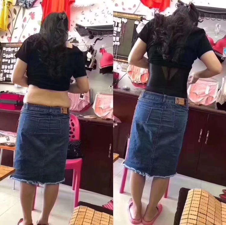 美人计塑身衣好穿不勒，小肚腩说再见