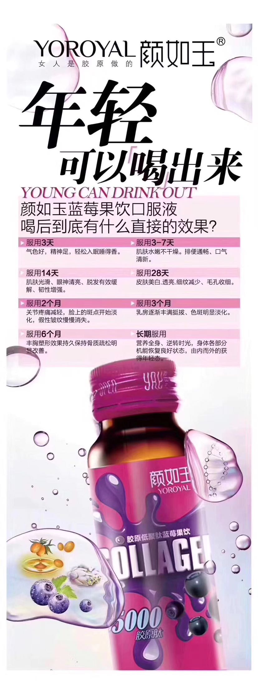 颜如玉胶原蛋白 不想变老的你们就赶紧喝起来
