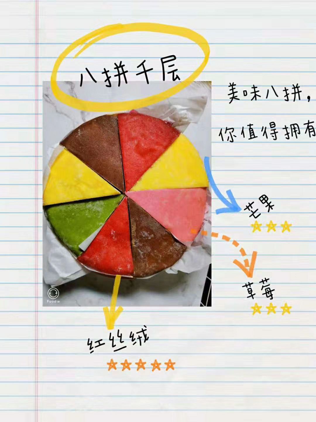 八拼千层，曲奇，鸭架，奶酪包，鸡爪，