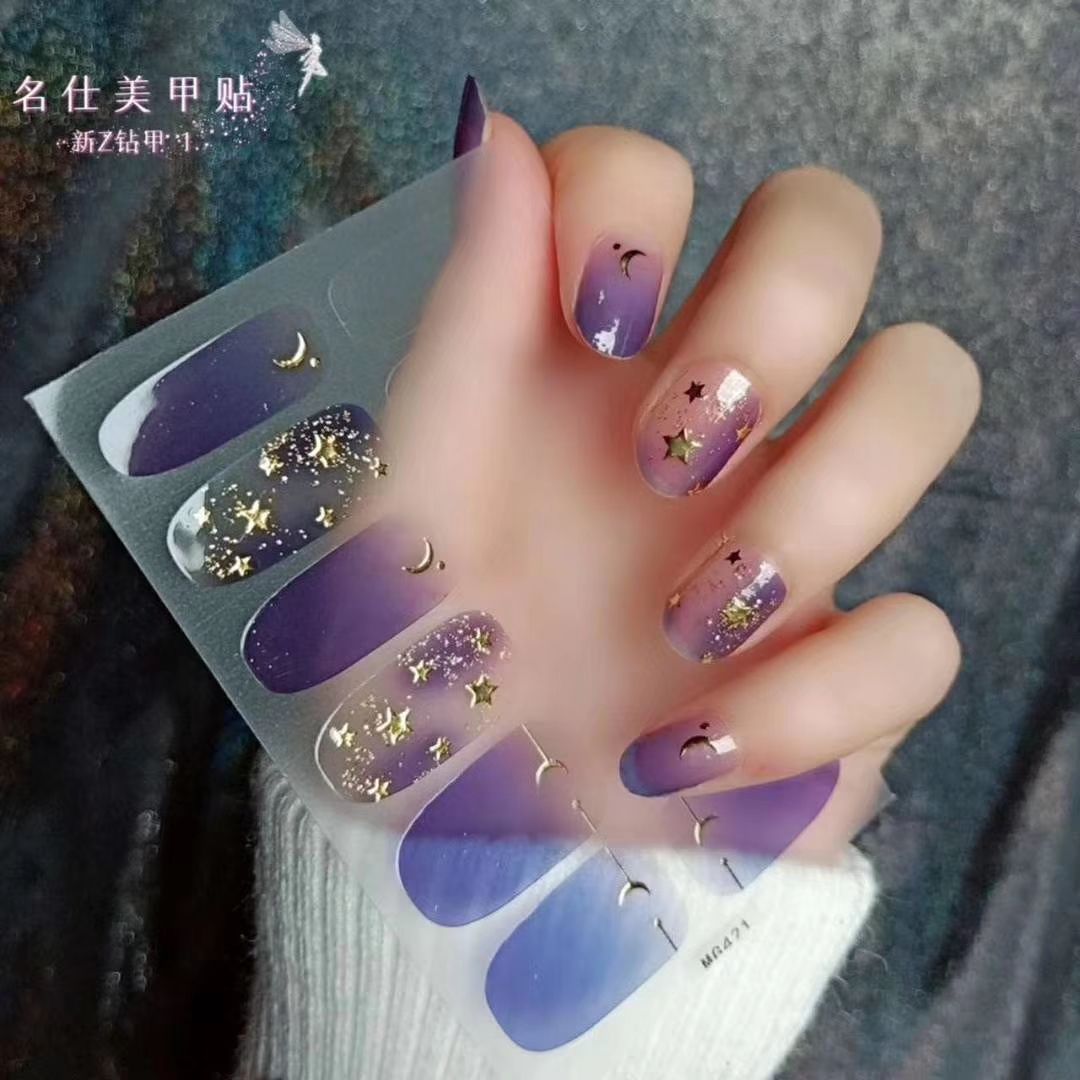 美甲贴招代理 五分钟完成 孕妇也可以使用