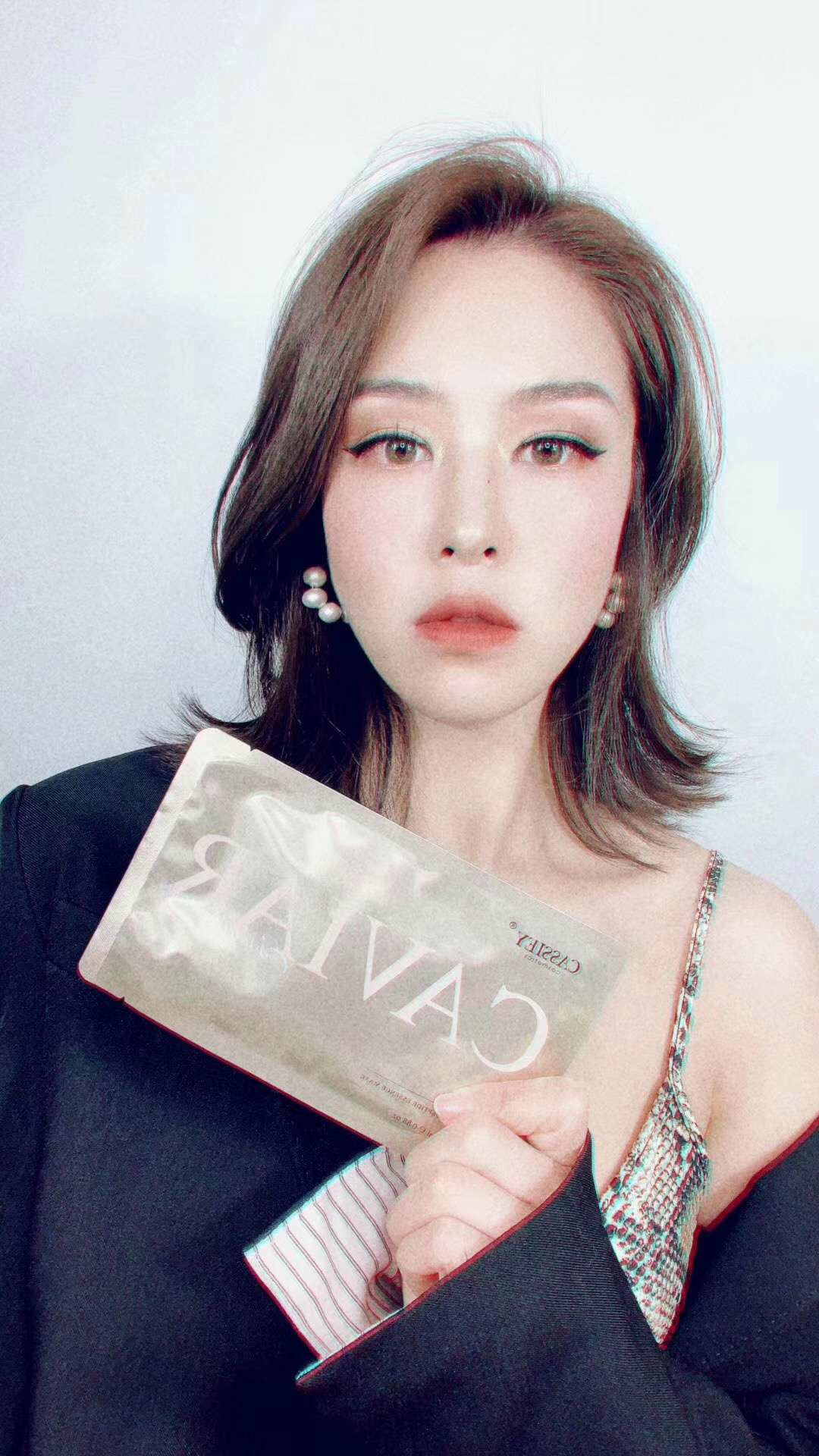 卡丝鱼子酱寡肽肌能精华面膜