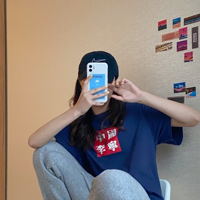 李宁刺绣短袖