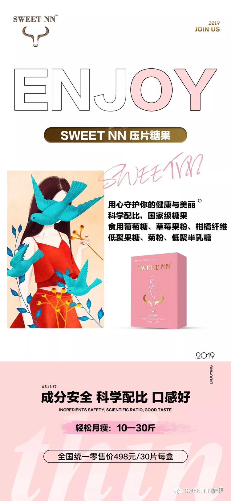 SWEETNN瘦身糖果