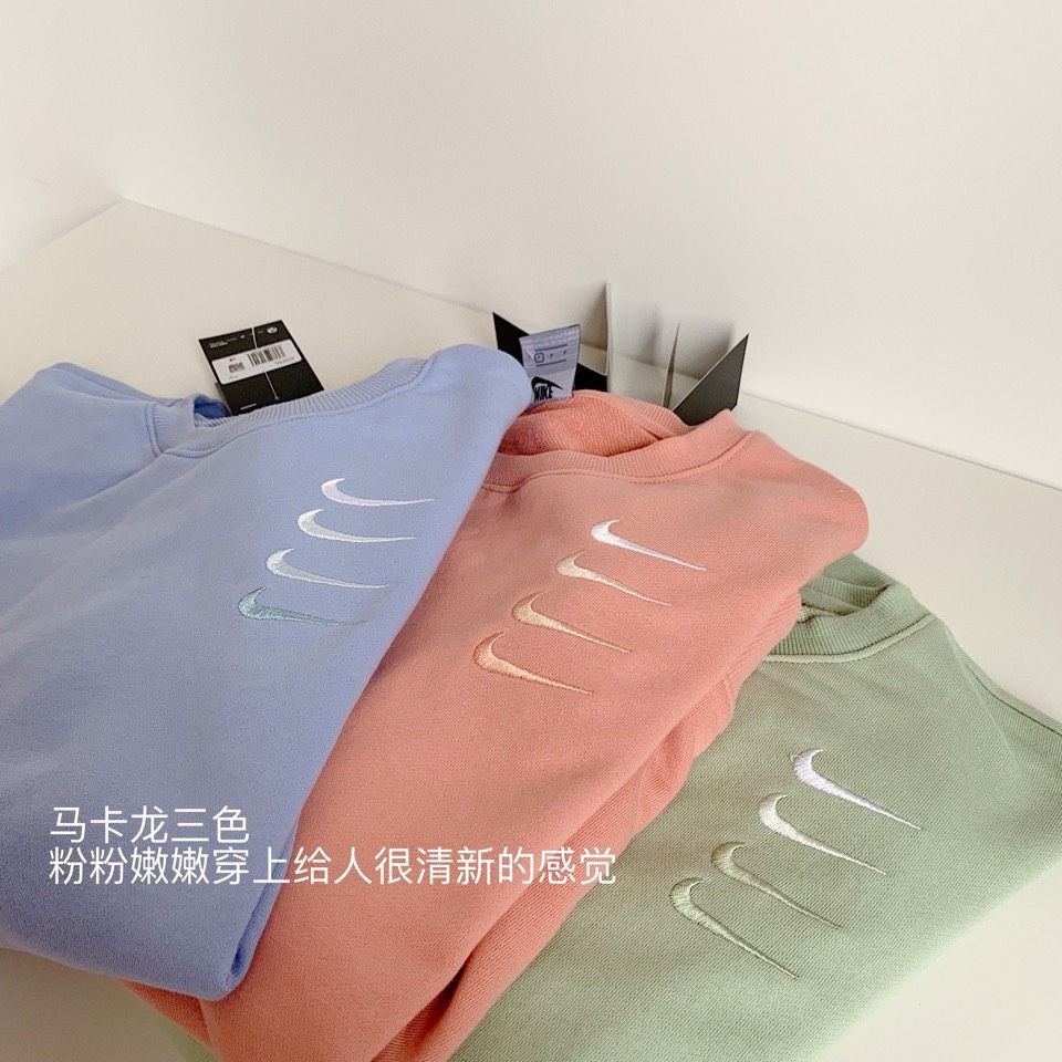 四勾情侣卫衣 细节实拍 与原版一致