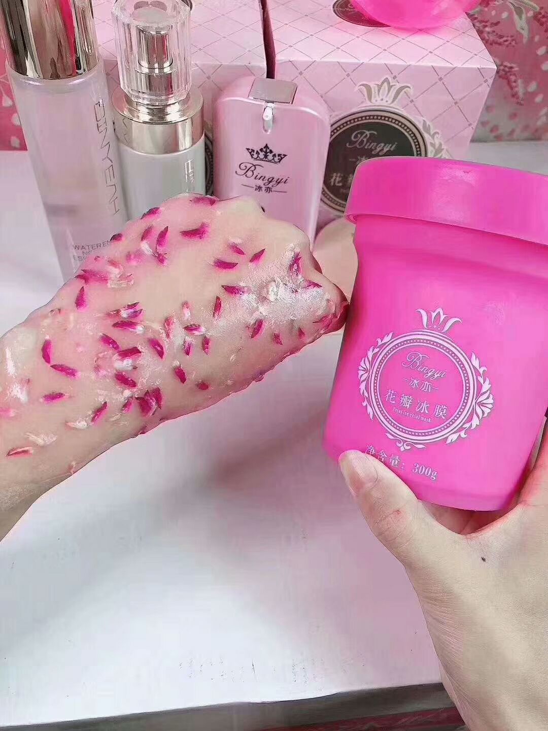 冰亦花瓣面膜,超级好用