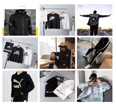 广州精品微商男装一手高端货源批发