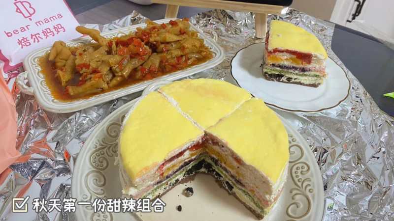 千层蛋糕 等甜品
