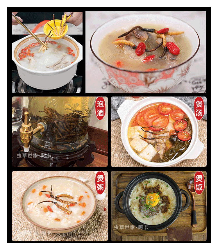 高原特产冬虫夏草