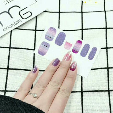 名仕美甲贴，门槛低，花钱拿货就可以代理