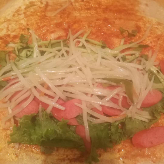 最好吃的东北风味卷饼  月入两万很轻松   顾客每天排队买