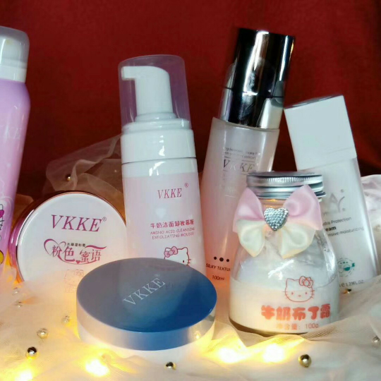 Vkke爆款牛奶布丁霜 袪痘袪斑补水 美白 安全到可以吃的哦