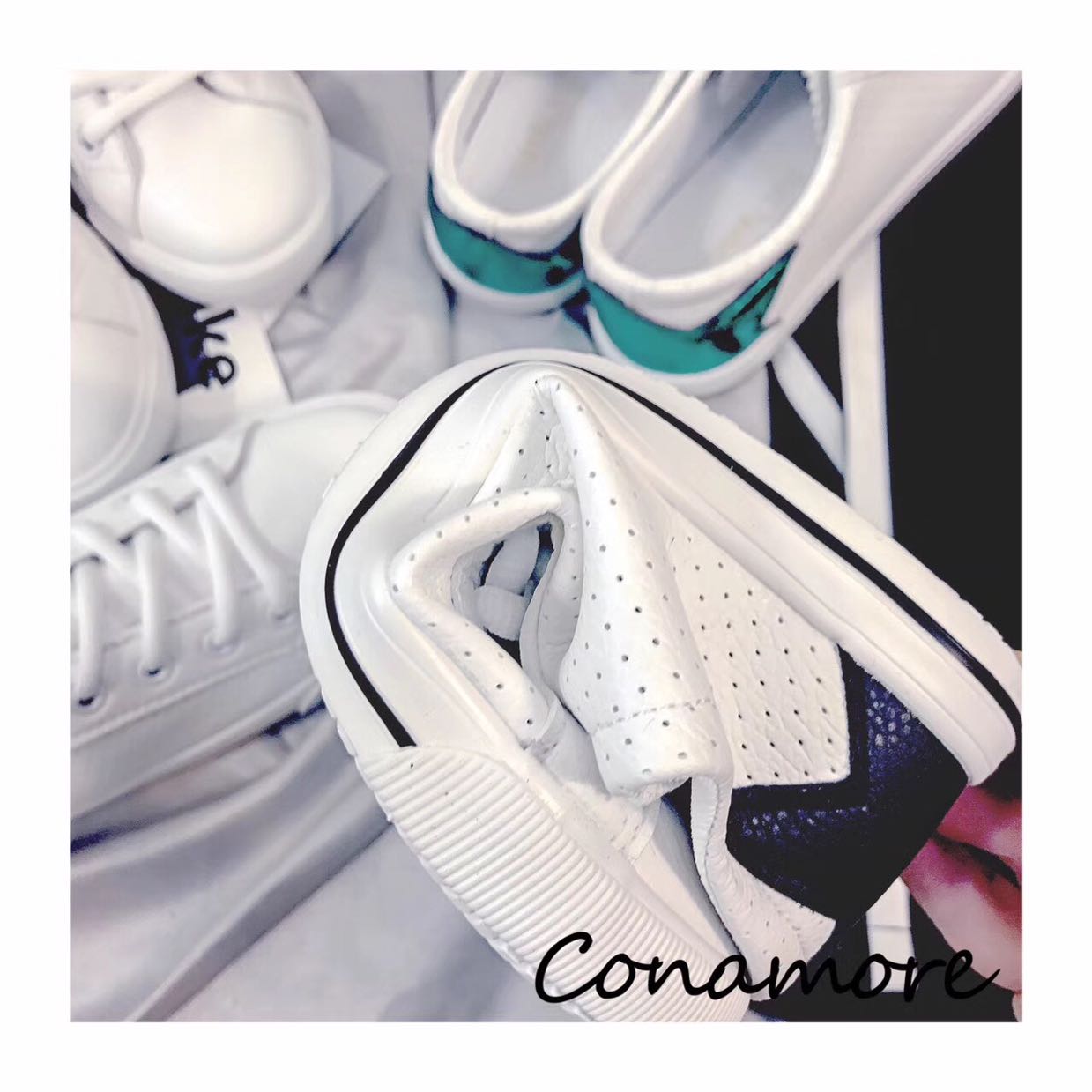 Conamore小白鞋 招代理  一件代发