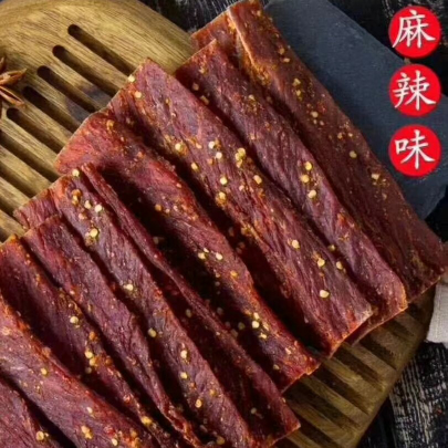 九寨沟风干牛肉 风味独特 口感好