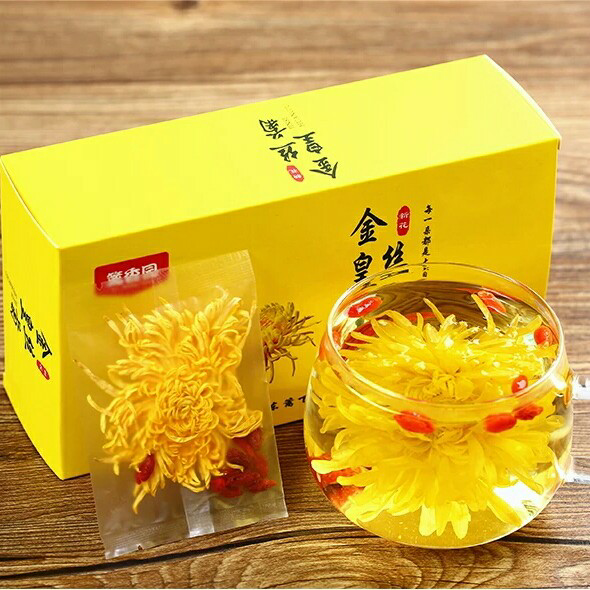 金丝皇菊利目养神，清热降火