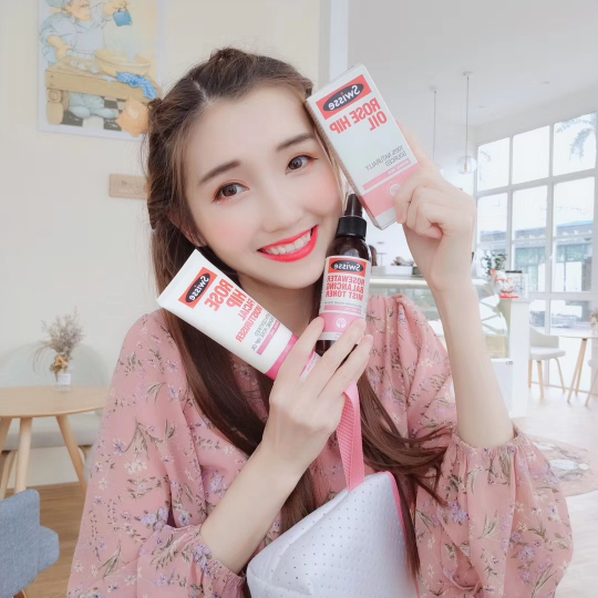 瑞思玫瑰果护肤三件套