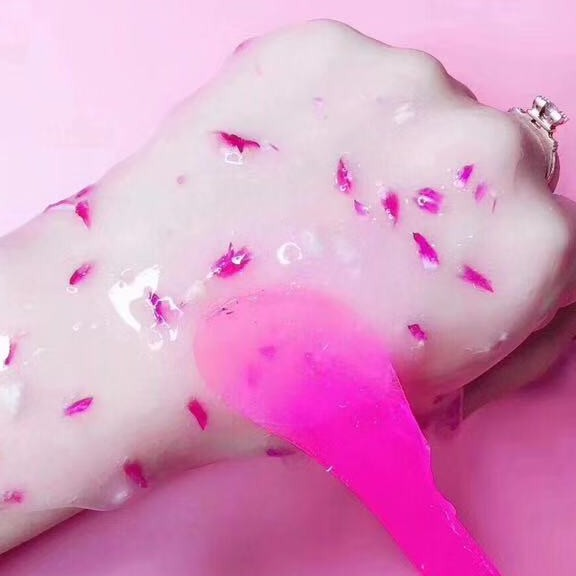 网红花瓣面膜！补水，美白，祛痘，控油。去红血丝！